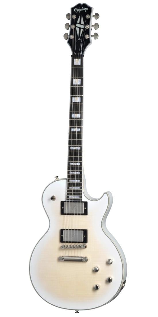 Epiphone EILPYAWTBN Les Paul Prophecy Electric Guitar (Aged White Tiger Burst)