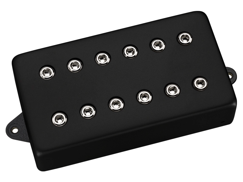 DiMarzio DP253 Gravity Storm Bridge Pickup (Black Metal Cover With Nickel Poles)