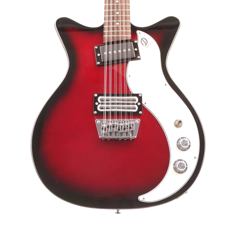 Danelectro D59X12-REDBURST 12 String Electric Guitar (Redburst Finish)
