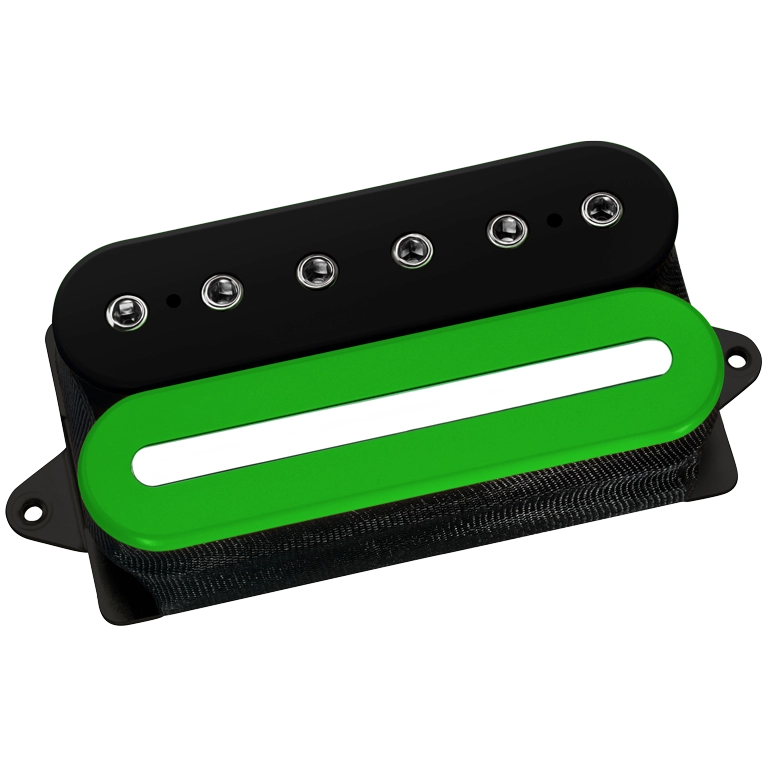 DiMarzio DP228 Crunch Lab John Petrucci Signature Humbucker Bridge Pickup (Black and Green)