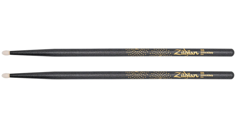 Zildjian Z5ACBN-ZC Edition limitée Z Drumsticks de pointe en nylon personnalisés (chroma noir) - 5A