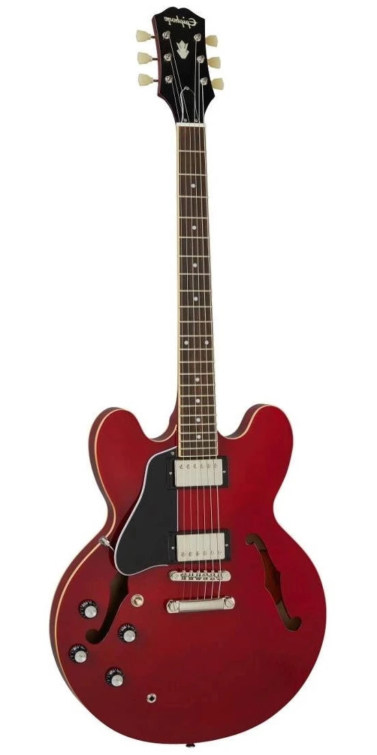 Epiphone IGES335 Inspiré par Gibson ES-335 Guitare électrique pour gaucher (Cerise)