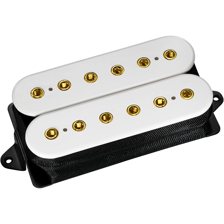 DiMarzio DP215 Steve Vai Signature Evo 2 Bridge Pickup (White With Gold Poles)