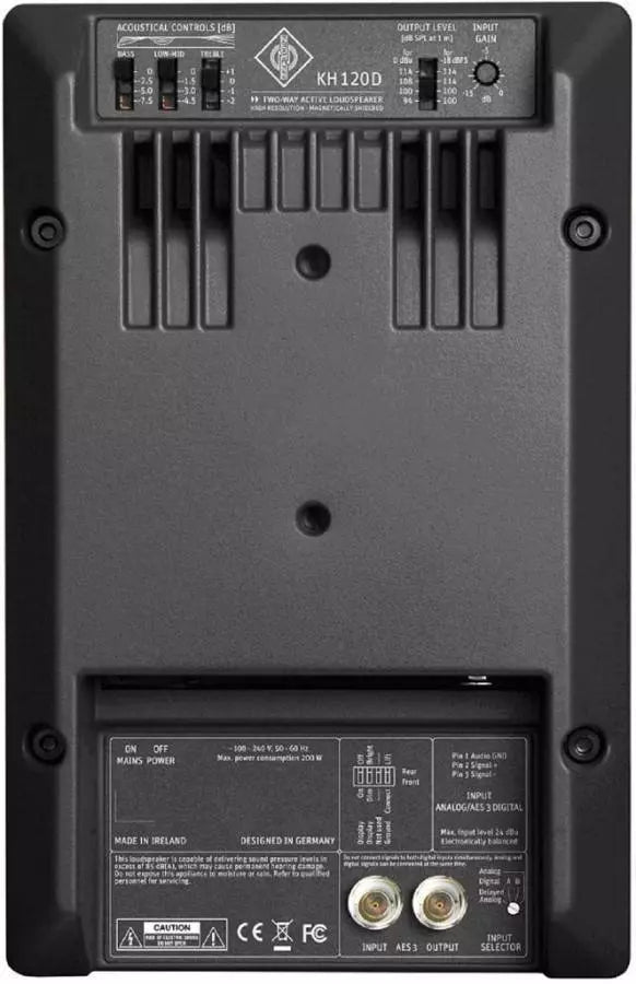 Neumann KH 120 A Active Studio Monitor Single (Black)