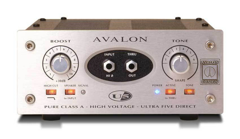 Préamplificateur de microphone Avalon U5 (argent)