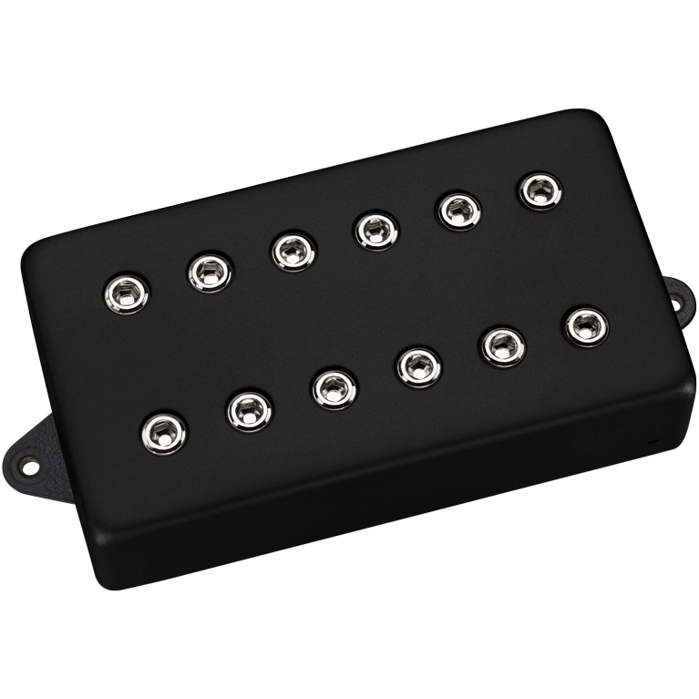 DiMarzio DP213 PAF Joe Satriani Signature Neck Pickup (Black Metal Cover With Nickel Poles)