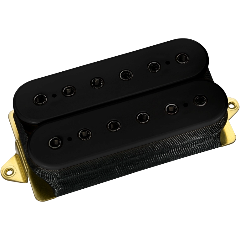 DiMarzio DP272F Imperium Humbucker Bridge Pickup F-Spaced (Black With Black Poles)