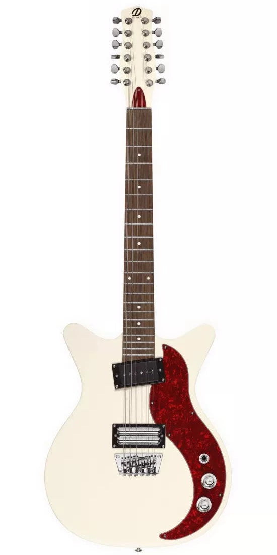 Danelectro D59X12-VCREAM 12 String Electric Guitar (Vintage Cream)
