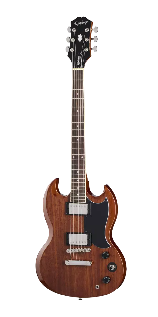 Epiphone E1SGTWLNH SG Tribute E1 Electric Guitar (Walnut)