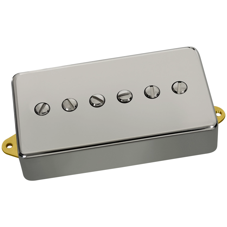 DiMarzio DP279 Fantom P90 Pickup With Full-Size Humbucker Cover (Nickel)