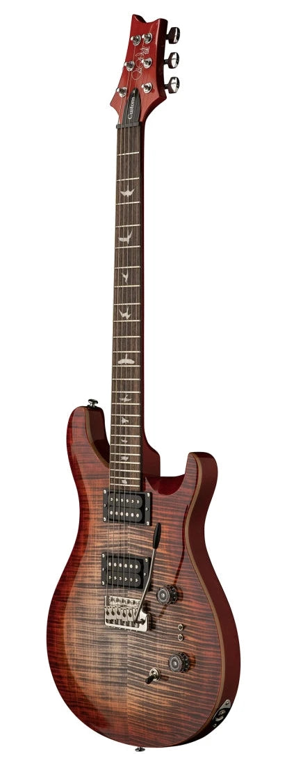 PRS SE CUSTOM 24-08 Electric Guitar (Charcoal Cherry Burst)