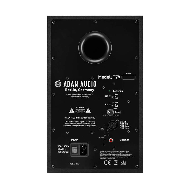 ADAM Audio T7V Active Studio Monitor - 7" Woofer