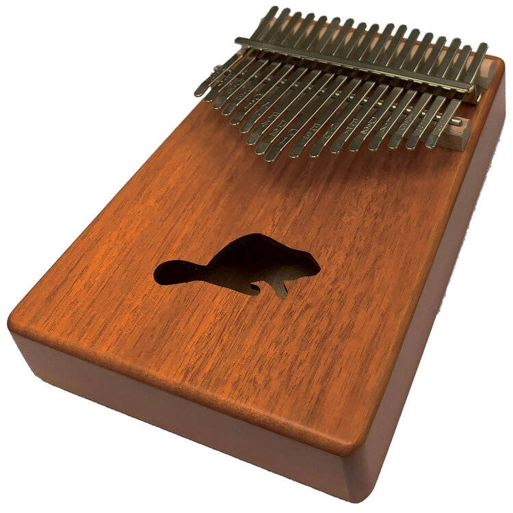 BeaverCreek BCKALM-17BVR Kalimba (Beaver Sound Hole) - 17 Keys