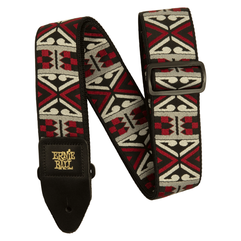 Ernie Ball 5339EB Jacquard Guitar Strap (Primal Red)