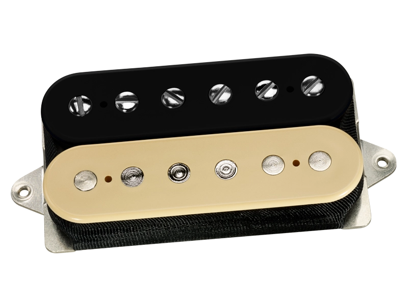 DiMarzio DP254F Transition F-Spaced Neck Humbucker (Black/Cream)