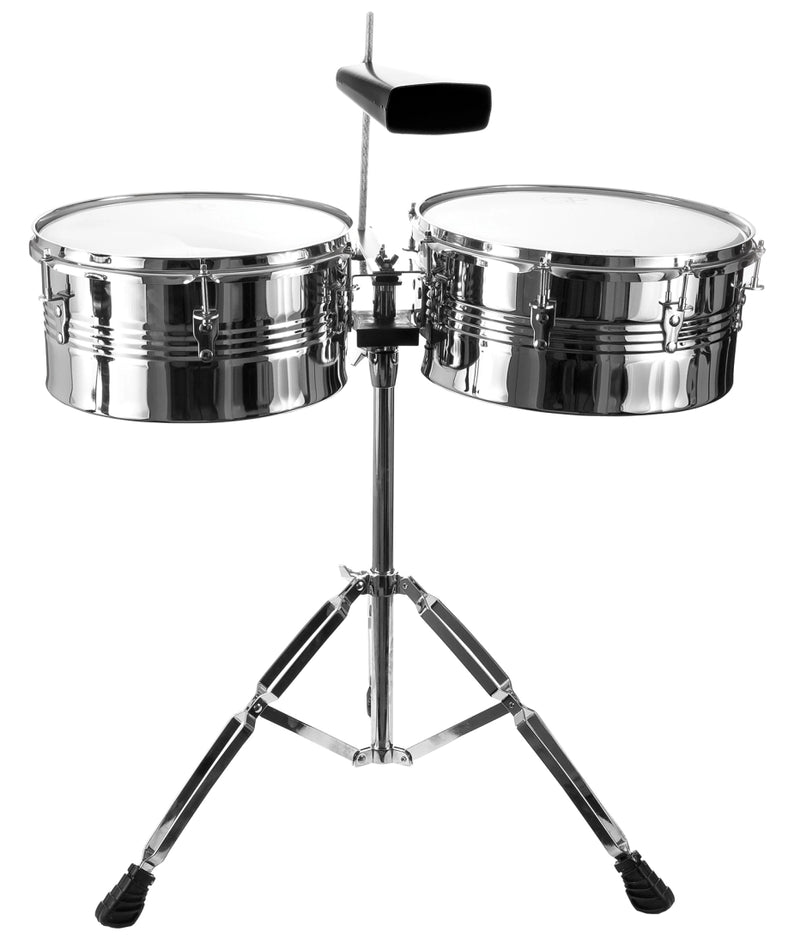 Granite Percussion GP-TIMBALEC Ensemble de timbales - 13"/14" (Chrome)