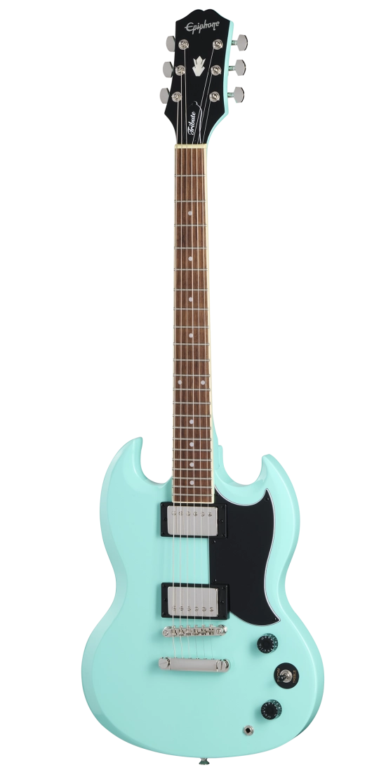 Epiphone E1SGTAQNH SG Tribute E1 Electric Guitar (Aqua)