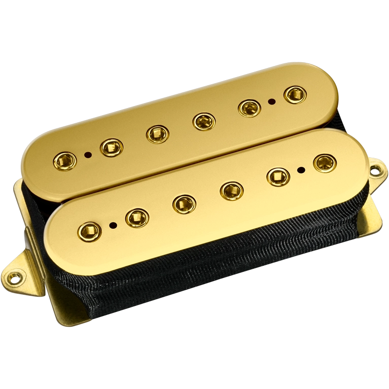 DiMarzio DP220 D Activator Bridge Pickup (Gold Top With Gold Poles)