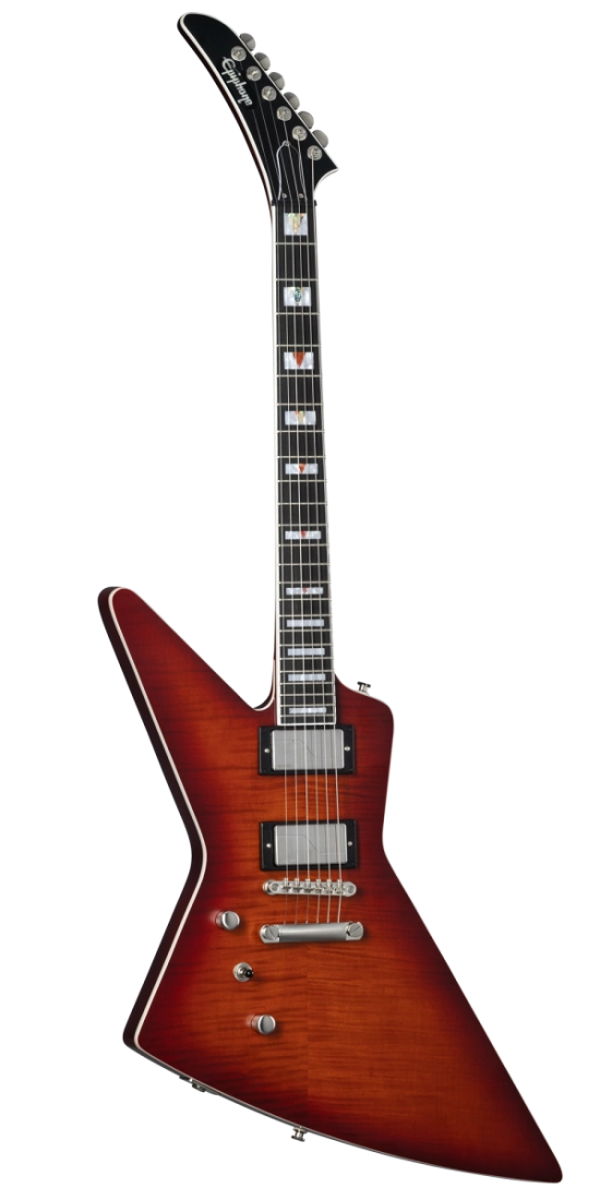 Epiphone EIXTYABTBNLH Extura Prophecy Left Handed Electric Guitar (Aged Bengal Tiger Burst)