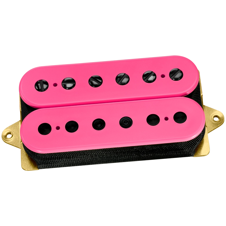 DiMarzio DP155 The Tone Zone Bridge Humbucker Pickup (Pink With Black Poles)