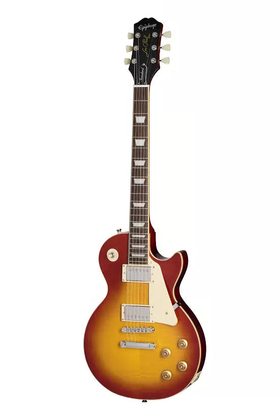 Epiphone EIGLP5WCNH Les Paul Standard 50s Figured Electric Guitar (Washed Cherry Sunburst)