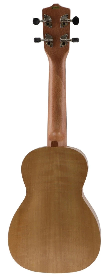 Leho Mlus-XM-NT Xtreme Mahogany / Curly Oak Soprano Ukulele (Natural)