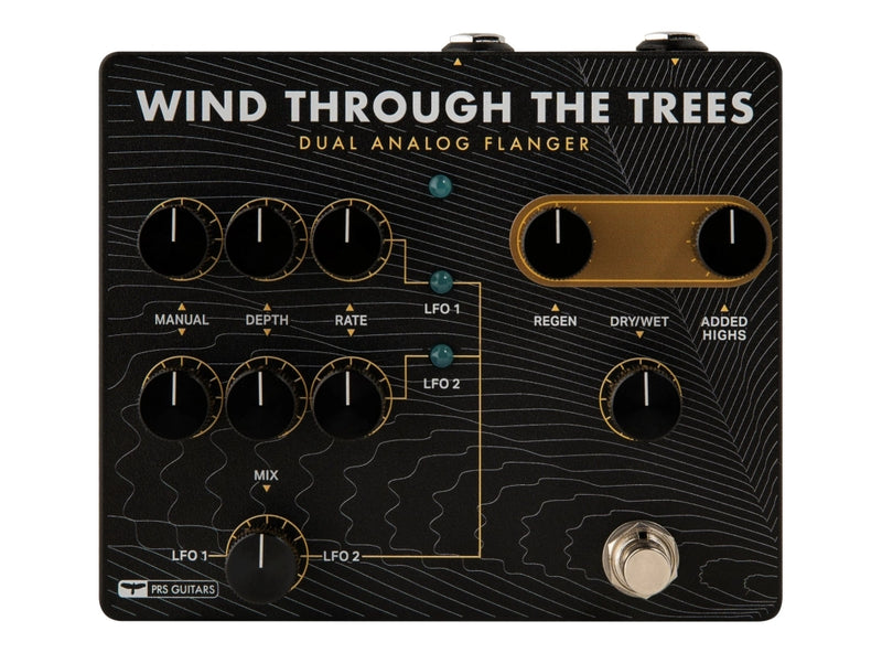 PRS WIND THROUGH THE TREES Dual Flanger Guitar Pedal