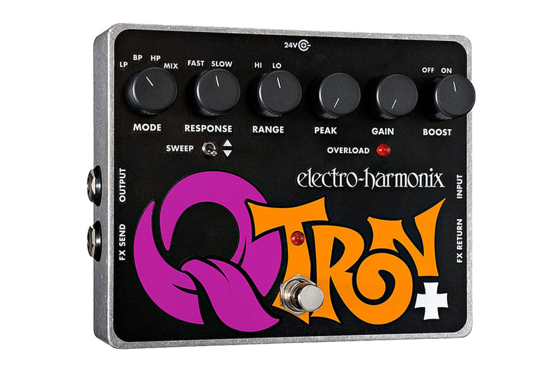 Electro-Harmonix Q-TRON + Envelope Filter Pedal with Effects Loop