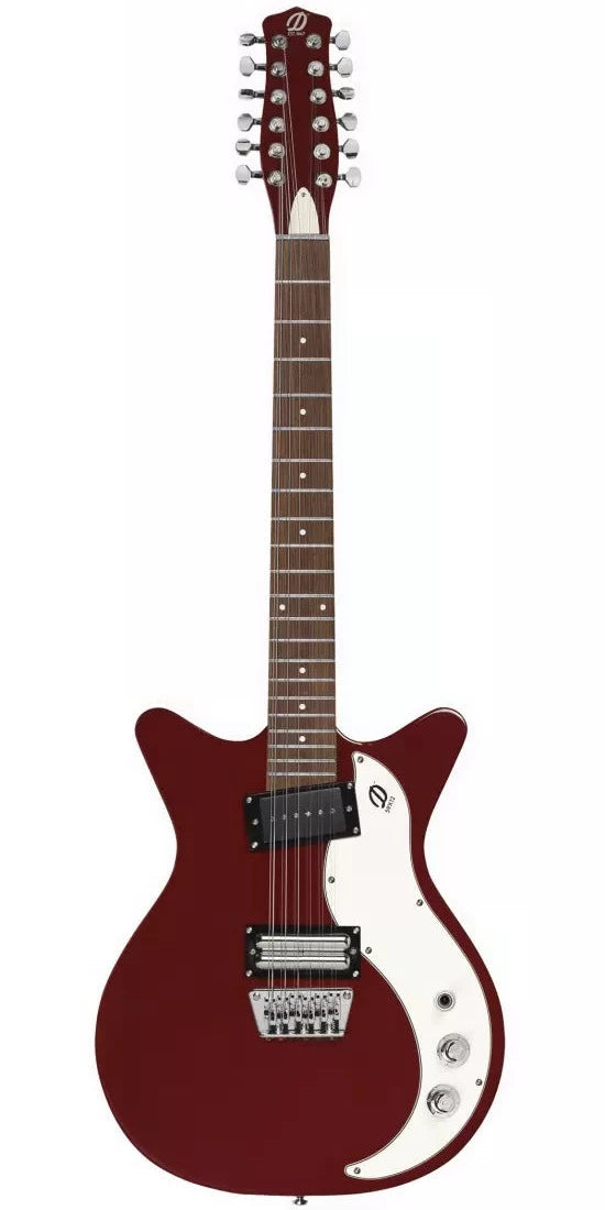 Danelectro D59X12-BLOODRED Guitare électrique 12 cordes (rouge sang)