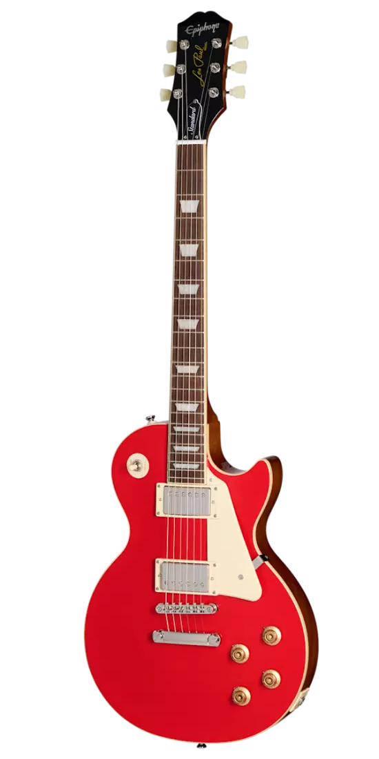 Epiphone EIGLP5CRNH Les Paul Standard 50s Electric Guitar (Cardinal Red)