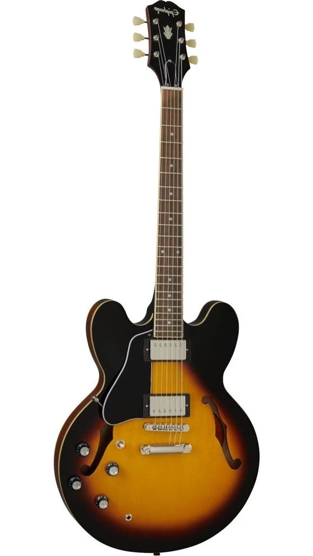 Epiphone IGES335 Inspiré de la guitare électrique Gibson ES-335 pour gaucher (Vintage Burst)