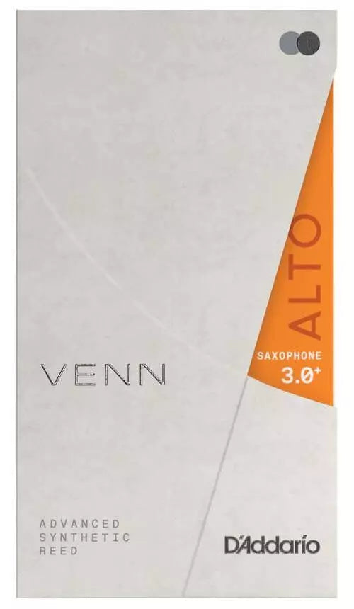 D'Addario VAS01305G2 VENN Synthetic Alto Saxophone Reed - 3.0+