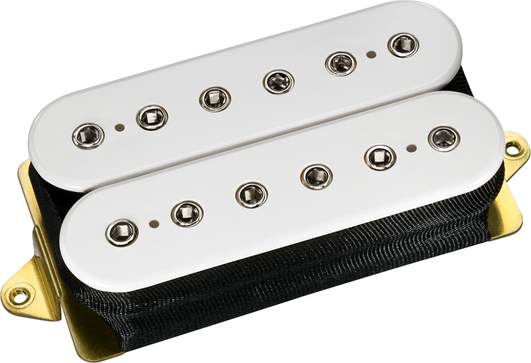 DiMarzio DP216 Mo' Joe Humbucker Bridge Pickup (White With Nickel Poles)