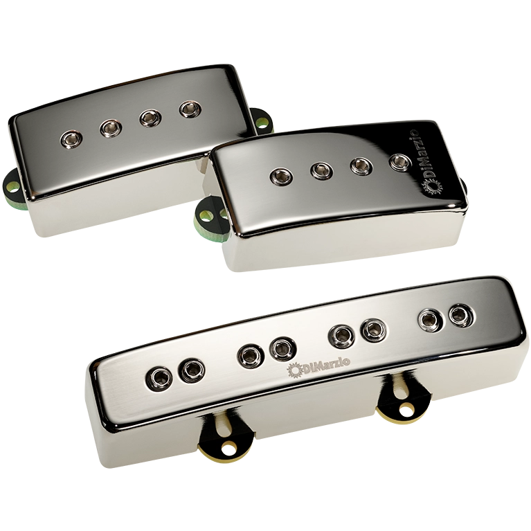 DiMarzio DP307 Relentless PJ Bass Pickup Set (Nickel)