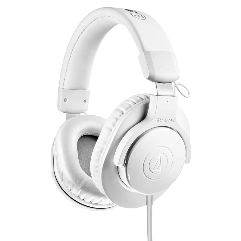 Audio-Technica ATH-M20X Closed-back Monitoring Headphones (White)