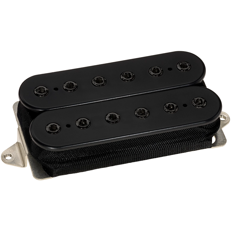 DiMarzio DP245F Dominion F-Spaced Humbucker Bridge Pickup (Black With Black Poles)