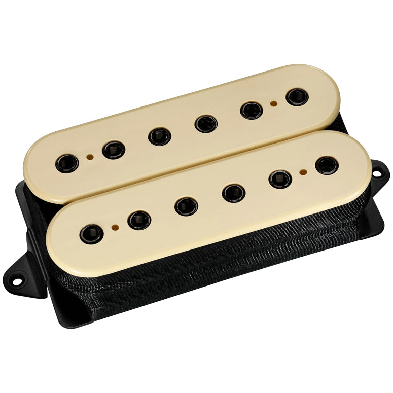 DiMarzio DP259F Titan Humbucker F-Spaced Bridge Pickup (Cream With Black Poles)