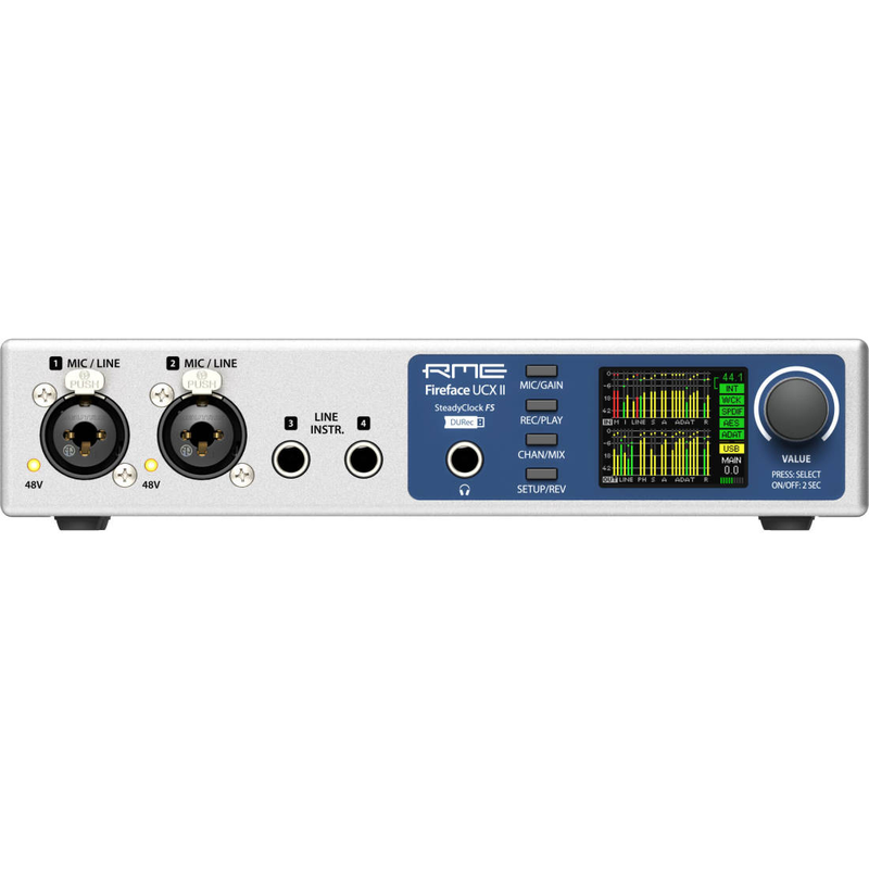 Ferrofish PULSE 8 AE 8 In/8 Out AD/DA Converter With ADAT + RME FIREFACE UCX II 40-Channel Advanced USB Audio Interface (BUNDLE)