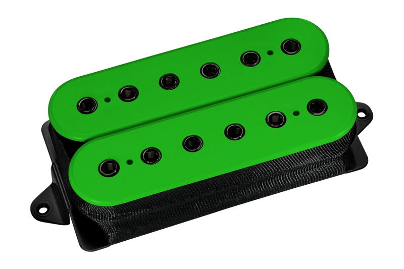 DiMarzio DP159F Evolution F-Spaced Bridge Pickup (Green With Black Poles)