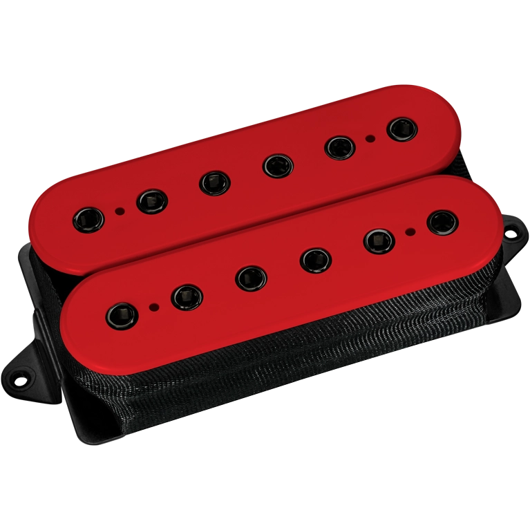 DiMarzio DP158 Evolution Steve Vai Signature Neck Pickup (Red with Black Poles)