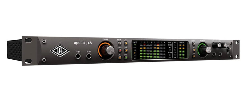 Universal Audio UA-APX6/HE Apollo x6 Heritage Edition - Interface audio Thunderbolt 3 rackable 16 x 22 avec traitement UAD en temps réel