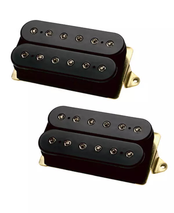 DiMarzio GG2101A3BK Prewired Modern Metal Humbucker Pickup Set (Black)