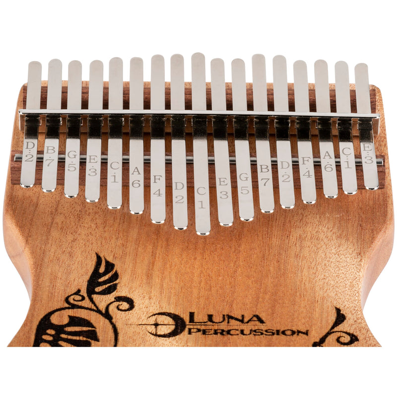 Luna LPK MO 17C Kalimba (Mo'o Lizard, 17 Key)  - Key of C