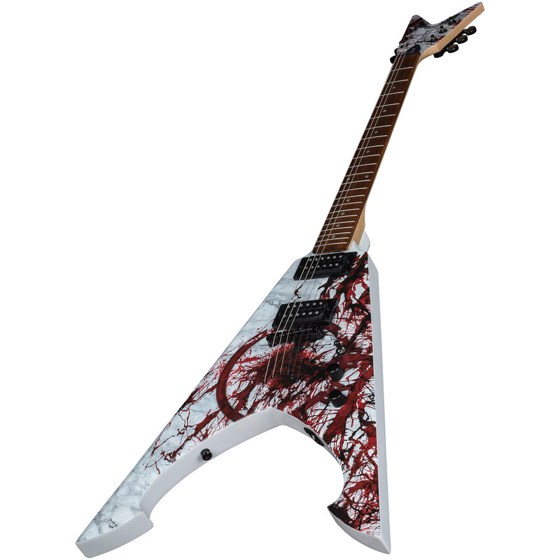 Dean Guitars MAS TYRANTX SPLT Michael Amott Tyrant X Electric Guitar (Splatter)