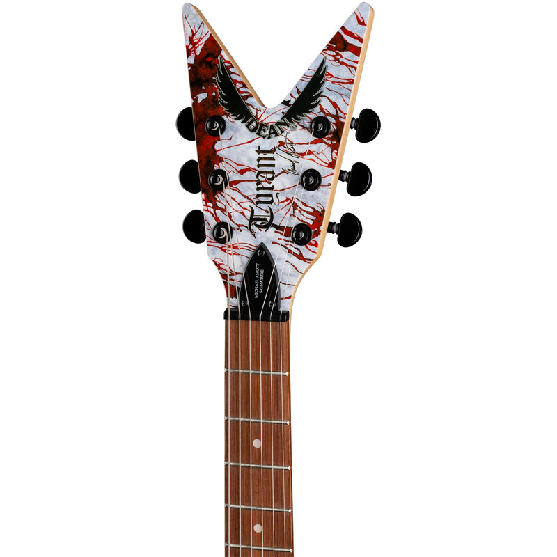 Dean Guitars MAS TYRANTX SPLT Michael Amott Tyrant X Electric Guitar (Splatter)