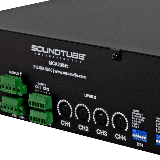 SoundTube MCA2004T Multi-Channel Class D Audio Amplifier