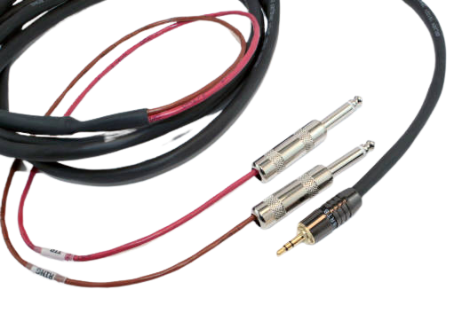 Yorkville PC-10ISMP Standard Series Insert Cable 1/8-inch to 2x 1/4-inch - 10 Feet