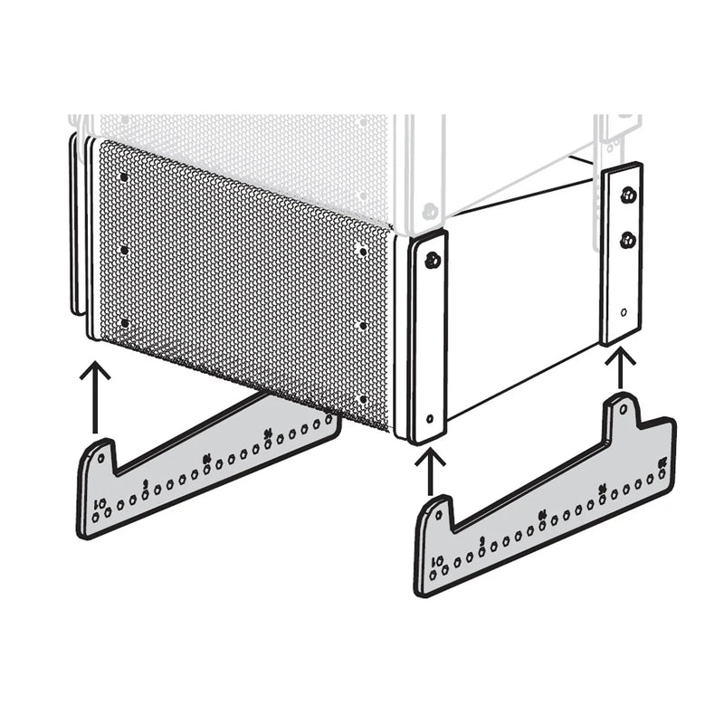 Electro-Voice X12PU-BGK Pull Up Bottom Grid Kit For X1 Or X2 Series Speakers