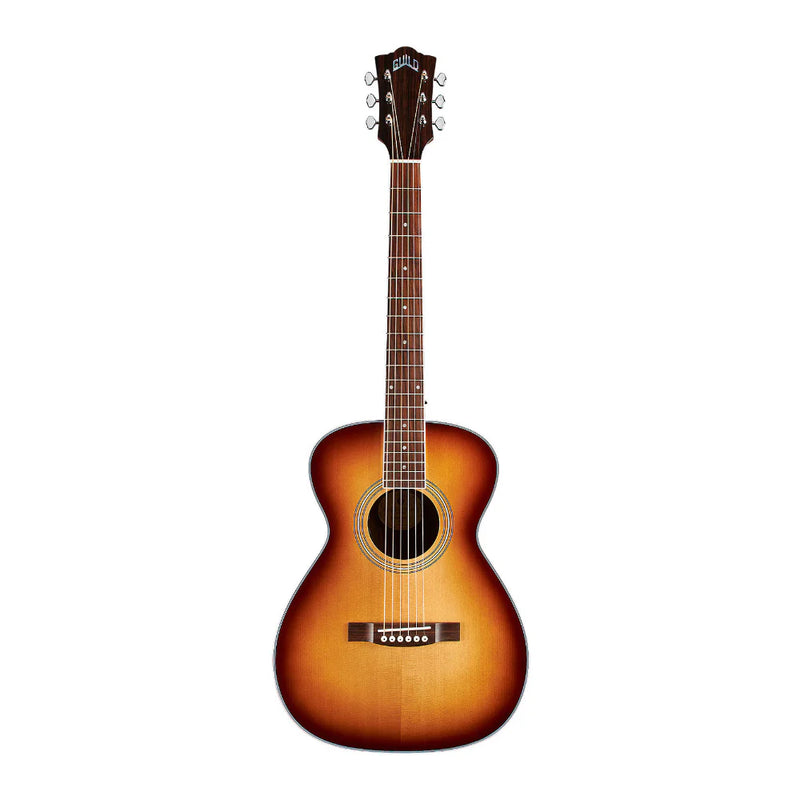 Guild M-260e Deluxe Concert Guitar acoustique (Edge Burst)