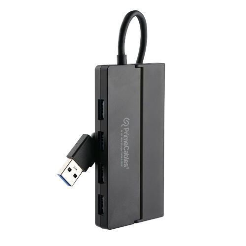 Standz PC-DA-MHY008-A Ultra Slim Extended Computer Interface 4 Port USB A 3.0 Hub for Travel